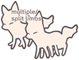 MULTIPLE/SPLIT LIMBS (MUTATION)
